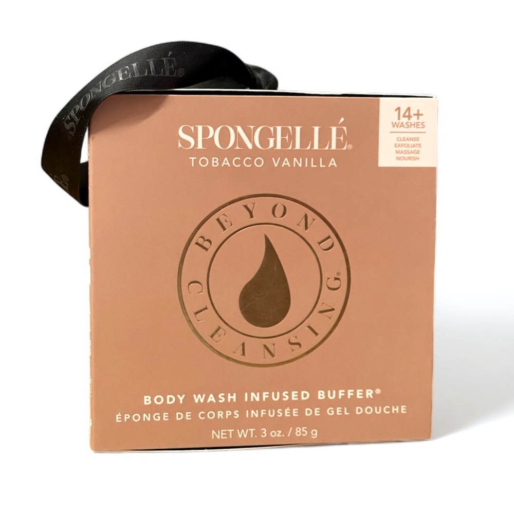 TOBACCO VANILLA Spongellé Boxed Flower Body Wash Infused Buffer